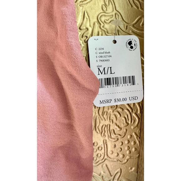 FREE PEOPLE SEAMLESS V NECK CAMI WIND BLUSH Sz M/L - Picture 3 of 11